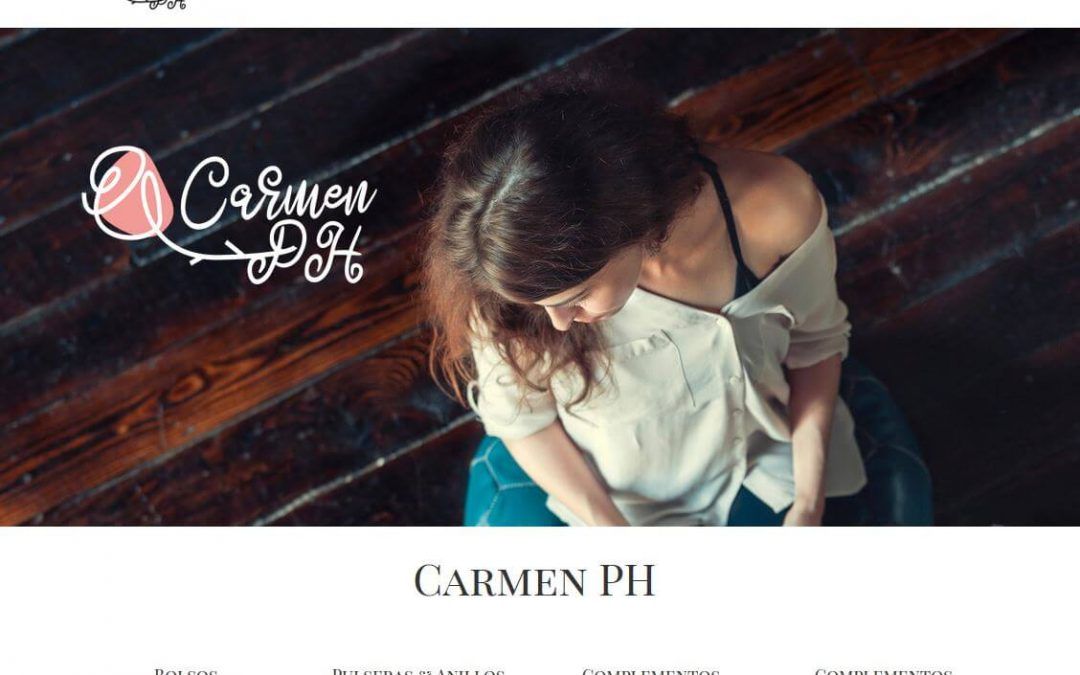 Creación de la nueva página web de Complementos Carmen Ph
